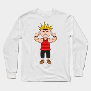 Calvin and Hobbes Strong Long Sleeve T-Shirt